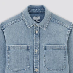 Surchemise En Jean En Coton Et Chanvre 17 Surchemise En Jean En Coton Et Chanvre -Magasin De Vêtements De Mode 1003121 11025 V8