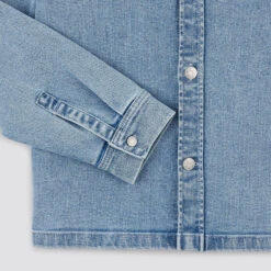 Surchemise En Jean En Coton Et Chanvre 18 Surchemise En Jean En Coton Et Chanvre -Magasin De Vêtements De Mode 1003121 11025 V9