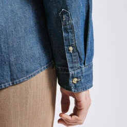 Chemise Regular Uni En Jean -Magasin De Vêtements De Mode 1003123 11214 V4