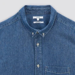 Chemise Regular Uni En Jean -Magasin De Vêtements De Mode 1003123 11214 V8