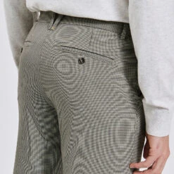 Pantalon Chino Slim à Carreaux Pied De Puce -Magasin De Vêtements De Mode 1003127 19900 V4
