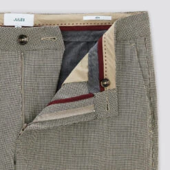 Pantalon Chino Slim à Carreaux Pied De Puce -Magasin De Vêtements De Mode 1003127 19900 V8