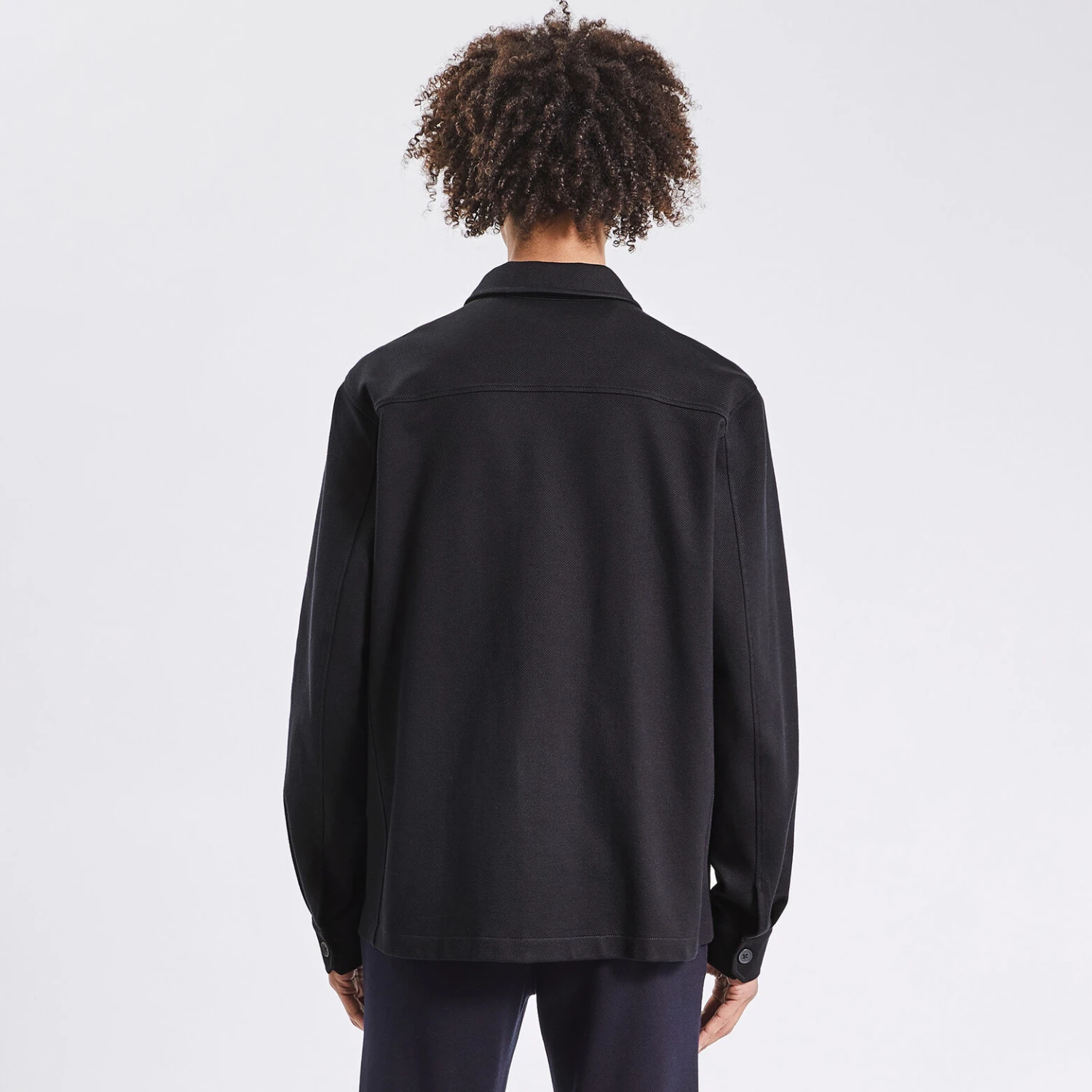 Surchemise Unie Coton Maille 5 Surchemise Unie Coton Maille – Image 5