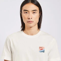 Tee Shirt Imprimé Poitrine -Magasin De Vêtements De Mode 1003151 10002 V4