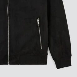 Blouson Zippé Aspect Velours -Magasin De Vêtements De Mode 1003180 18000 V9