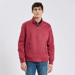 Blouson Coton Col Montant