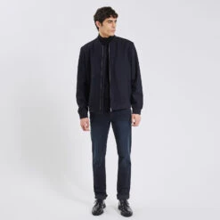 Blouson Lainage Zippée -Magasin De Vêtements De Mode 1003185 11249 V6