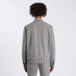 Blouson Zippé Col Chemise -Magasin De Vêtements De Mode 1003186 18422 V3