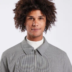 Blouson Zippé Col Chemise -Magasin De Vêtements De Mode 1003186 18422 V4