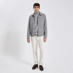 Blouson Zippé Col Chemise -Magasin De Vêtements De Mode 1003186 18422 V6