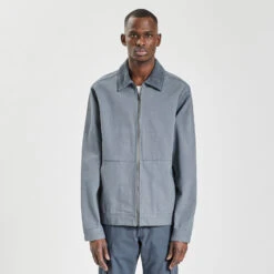 Blouson Coton Canvas Col Chemise -Magasin De Vêtements De Mode 1003193 11250 V2