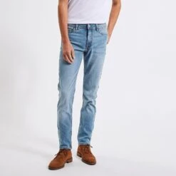 Jean Straight En Coton Et Polyester Recyclés Water