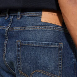 Jean Relax En Coton Et Polyester Recyclés -Magasin De Vêtements De Mode 1003223 11298 V4