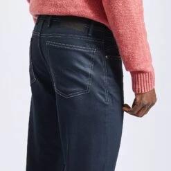 Jean Regular Enduit -Magasin De Vêtements De Mode 1003230 9980 V4