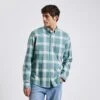 Chemise Regular Carreaux Coton Recyclé