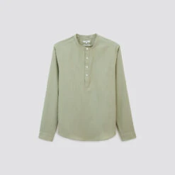 Chemise Regular Unie Coton Recyclé Nid D'abeille -Magasin De Vêtements De Mode 1003265 16042 V11