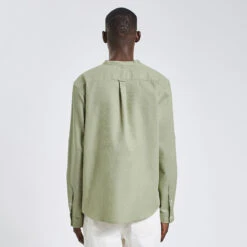 Chemise Regular Unie Coton Recyclé Nid D'abeille -Magasin De Vêtements De Mode 1003265 16042 V3