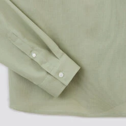 Chemise Regular Unie Coton Recyclé Nid D'abeille -Magasin De Vêtements De Mode 1003265 16042 V9