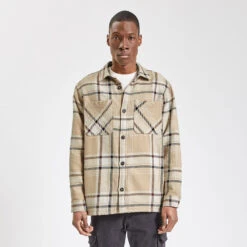 Surchemise Carreaux Coton Recyclé -Magasin De Vêtements De Mode 1003266 10132 V2