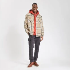 Surchemise Carreaux Coton Recyclé -Magasin De Vêtements De Mode 1003266 10132 V6