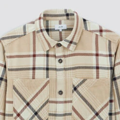 Surchemise Carreaux Coton Recyclé -Magasin De Vêtements De Mode 1003266 10132 V8