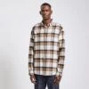 Chemise Regular à Carreaux Coton Recyclé