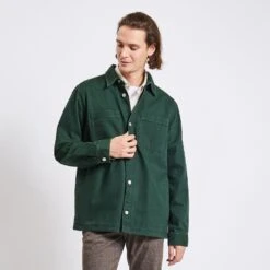 Surchemise Unie Coton Recyclé