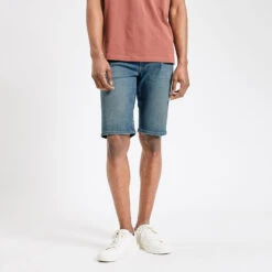 Bermuda En Jean Urbanflex En Polyester Recyclé