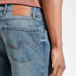 Bermuda En Jean Urbanflex En Polyester Recyclé -Magasin De Vêtements De Mode 1003289 11234 V4