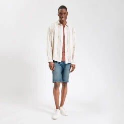 Bermuda En Jean Urbanflex En Polyester Recyclé -Magasin De Vêtements De Mode 1003289 11234 V6