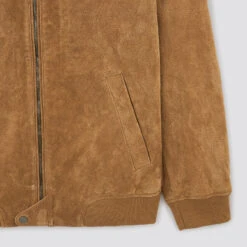 Blouson En Cuir Col Chemise -Magasin De Vêtements De Mode 1003309 10503 V9