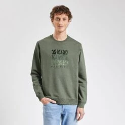 Sweat à Col Rond 100 % Recyclé