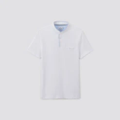 Polo Manches Courtes Piqué Col Mao -Magasin De Vêtements De Mode 1003323 10000 V11