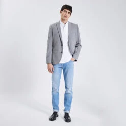 Polo Manches Courtes Piqué Col Mao -Magasin De Vêtements De Mode 1003323 10000 V6