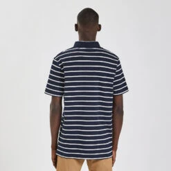 Polo Manches Courtes Marinière Col Mao 14 Polo Manches Courtes Marinière Col Mao -Magasin De Vêtements De Mode 1003324 11863 V3