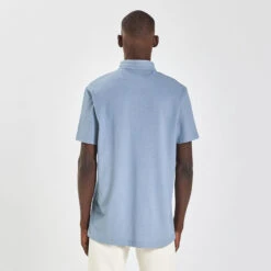 Polo Manches Courtes Piqué Col Mao -Magasin De Vêtements De Mode 1003327 11245 V3