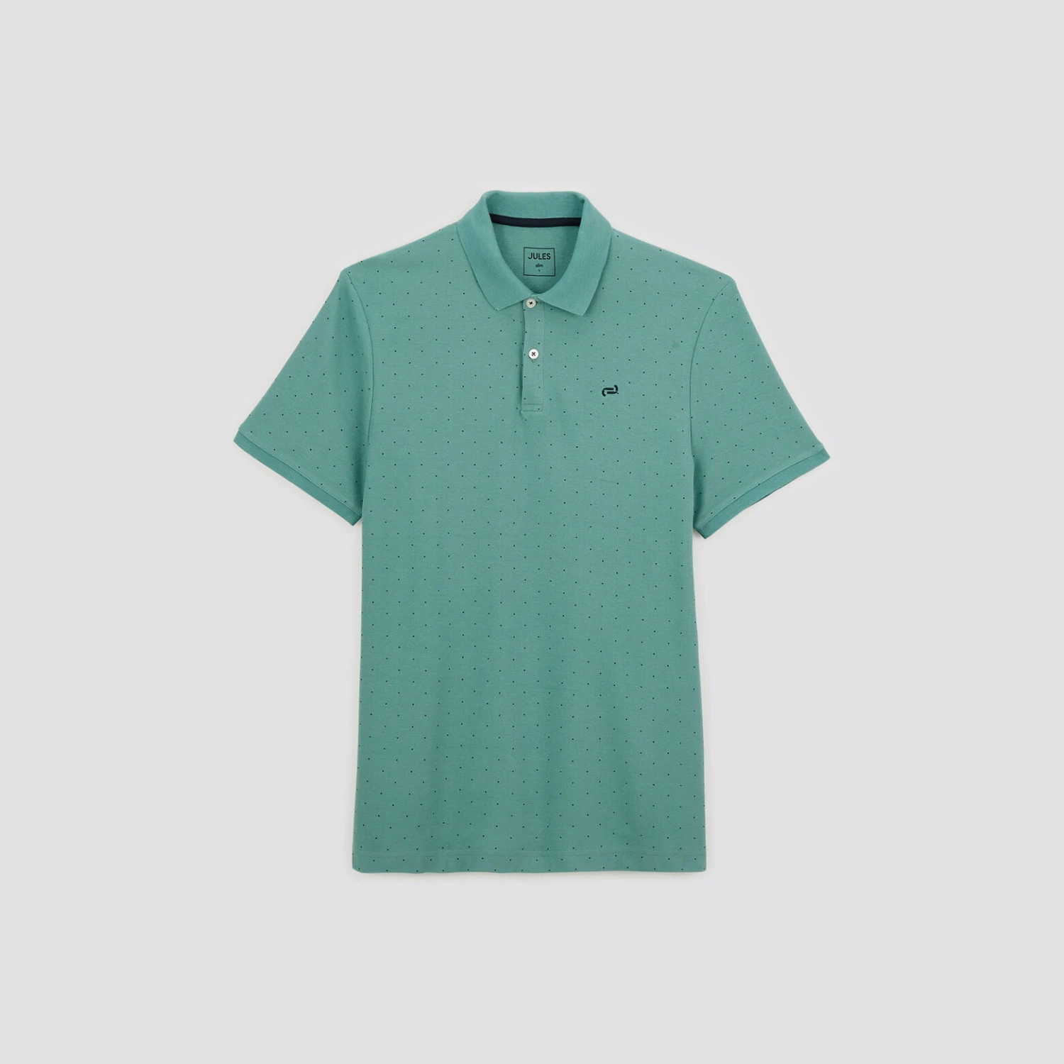 Polo Manches Courtes Piqué à Pois 7 Polo Manches Courtes Piqué à Pois – Image 7