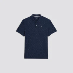 Polo Manches Courtes Piqué à Pois -Magasin De Vêtements De Mode 1003329 11863 V11