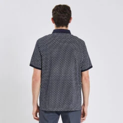 Polo Manches Courtes En Jersey Imprimé -Magasin De Vêtements De Mode 1003332 11852 V3