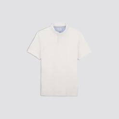 Polo Manches Courtes Col En Twill Boutonné -Magasin De Vêtements De Mode 1003333 10100 V11