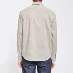 Chemise Imprimé Géométrique Satin -Magasin De Vêtements De Mode 1003340 12015 V3