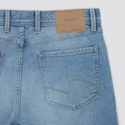 Bermuda En Jean En Coton Recyclé -Magasin De Vêtements De Mode 1003364 11234 V10