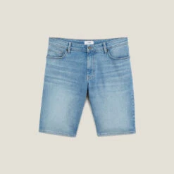 Bermuda En Jean En Coton Recyclé -Magasin De Vêtements De Mode 1003364 11234 V11