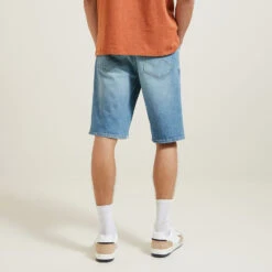 Bermuda En Jean En Coton Recyclé -Magasin De Vêtements De Mode 1003364 11234 V3