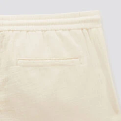 Bermuda Taille élastiquée Gaze De Coton -Magasin De Vêtements De Mode 1003375 10141 V10