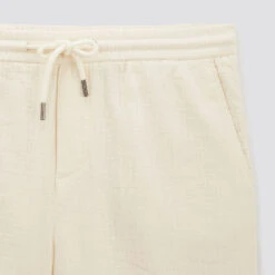 Bermuda Taille élastiquée Gaze De Coton -Magasin De Vêtements De Mode 1003375 10141 V8