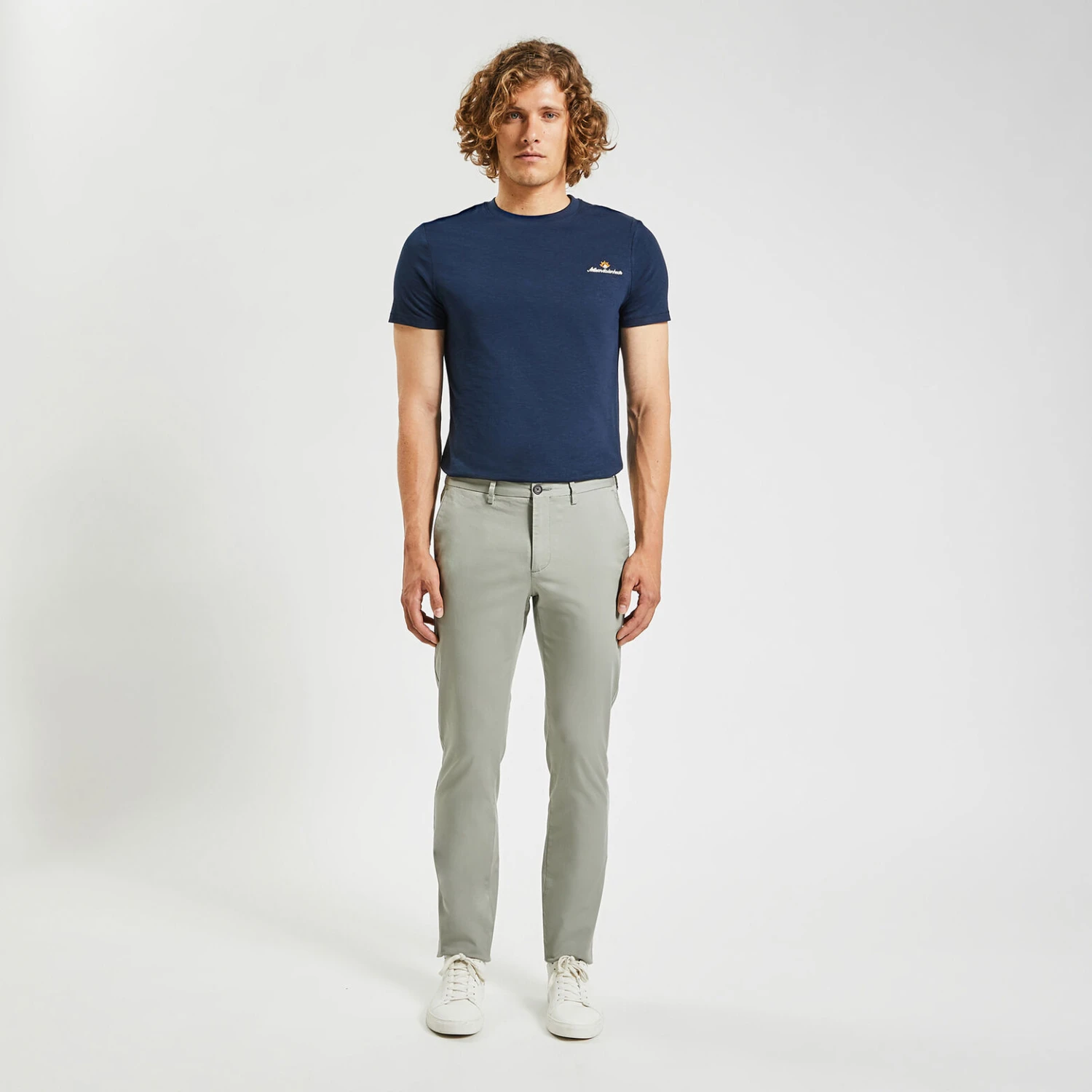 Pantalon Chino Slim Urbain Léger 5 Pantalon Chino Slim Urbain Léger – Image 5