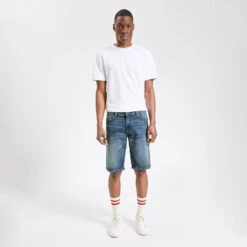 Bermuda En Jean Destroy -Magasin De Vêtements De Mode 1003415 11234 V2