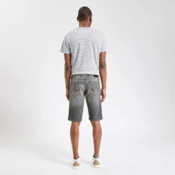 Bermuda En Jean Destroy Noir -Magasin De Vêtements De Mode 1003416 18001 V3