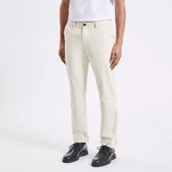Pantalon Chino Straight En Twill